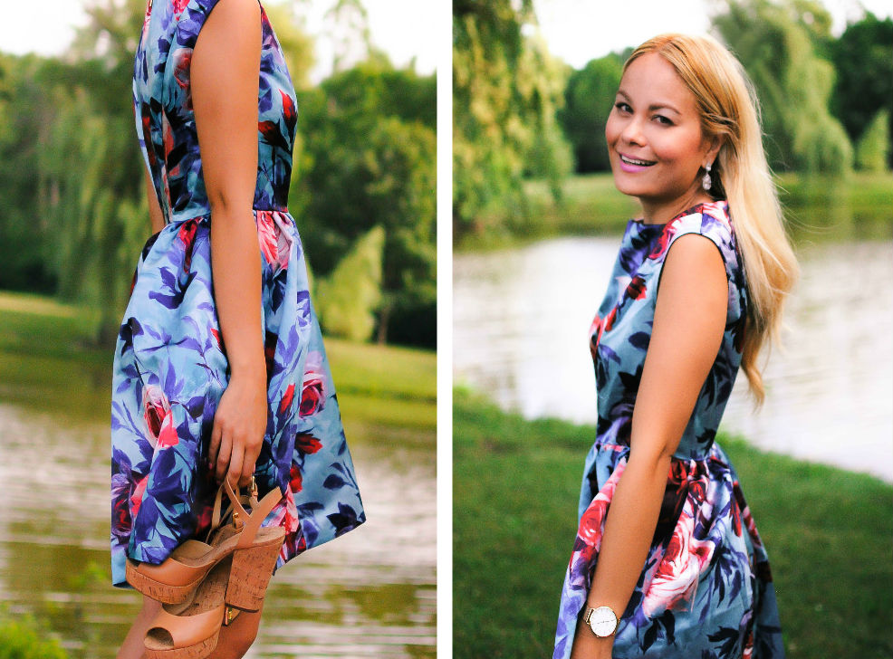 Picnic By The Lake_Closet London Floral Dress_What Would V Wear_Vanessa Lambert_10